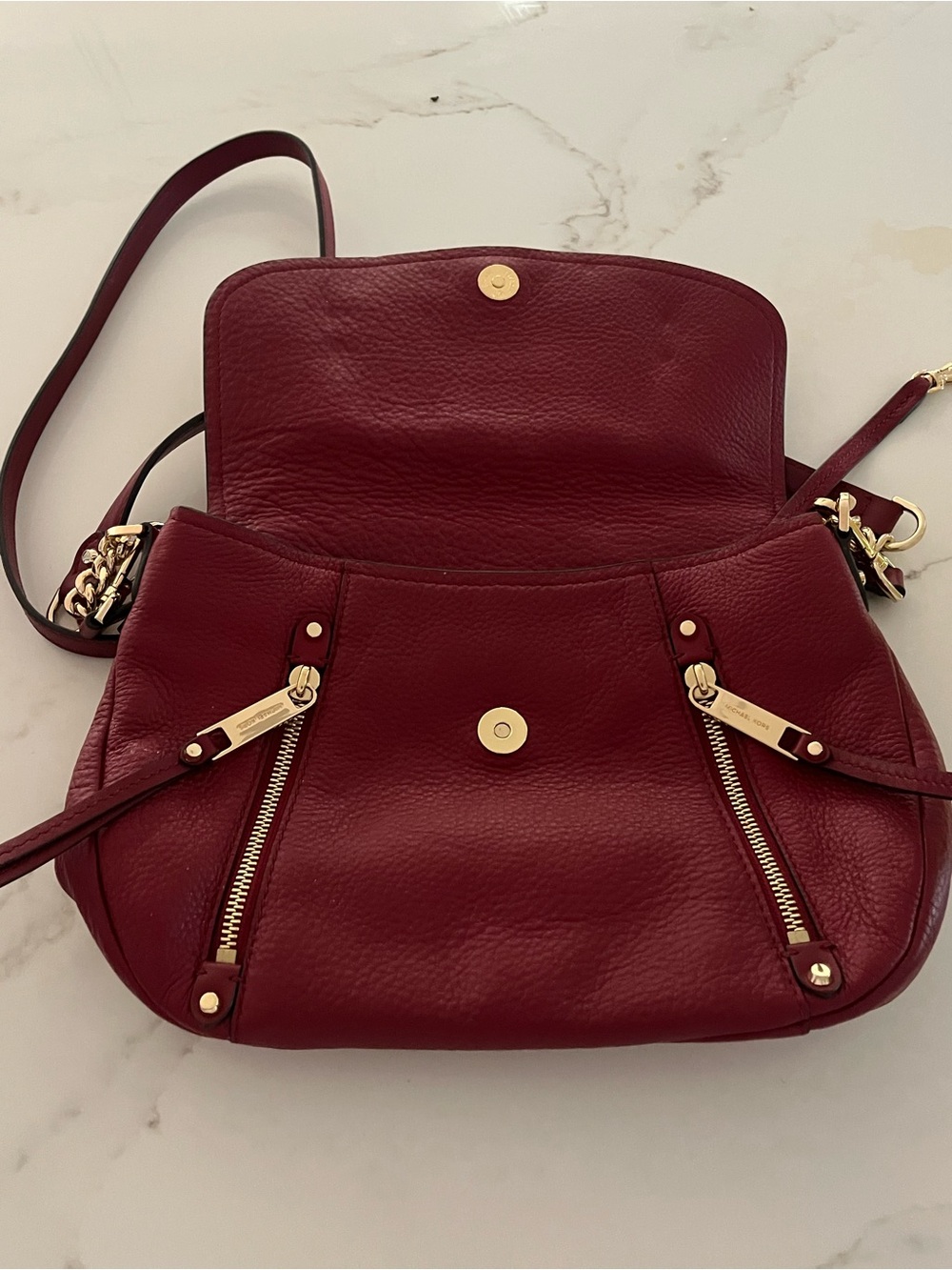 Michael Kors - Women's Leather Crossbody Shoulder Bag